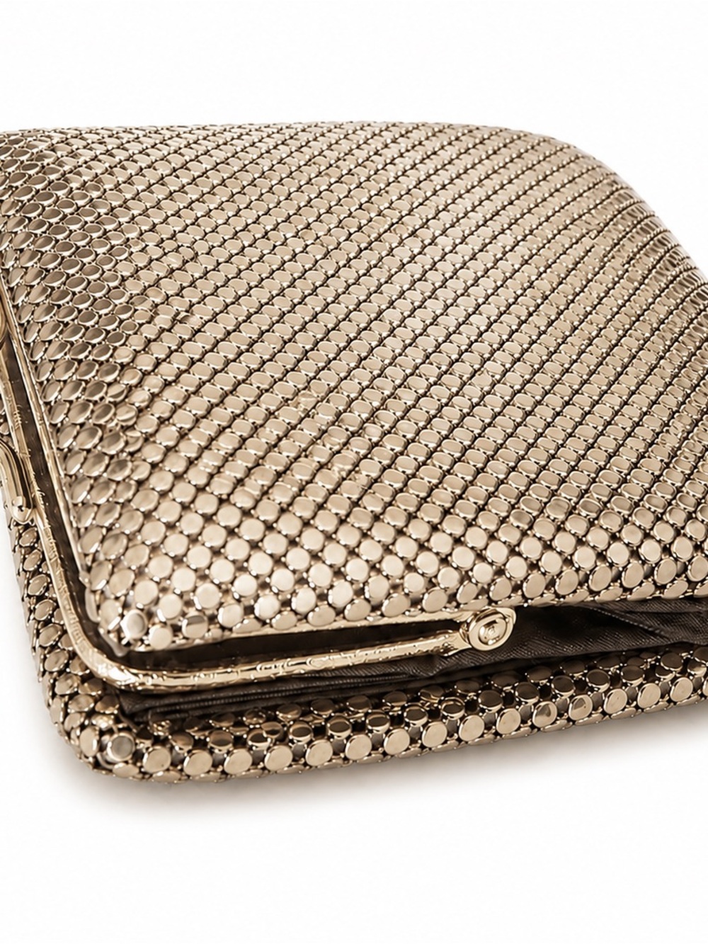 Vintage Glomesh Gold Mesh Wallet Coin Purse Bifold – 10 × 11 cm – Australia